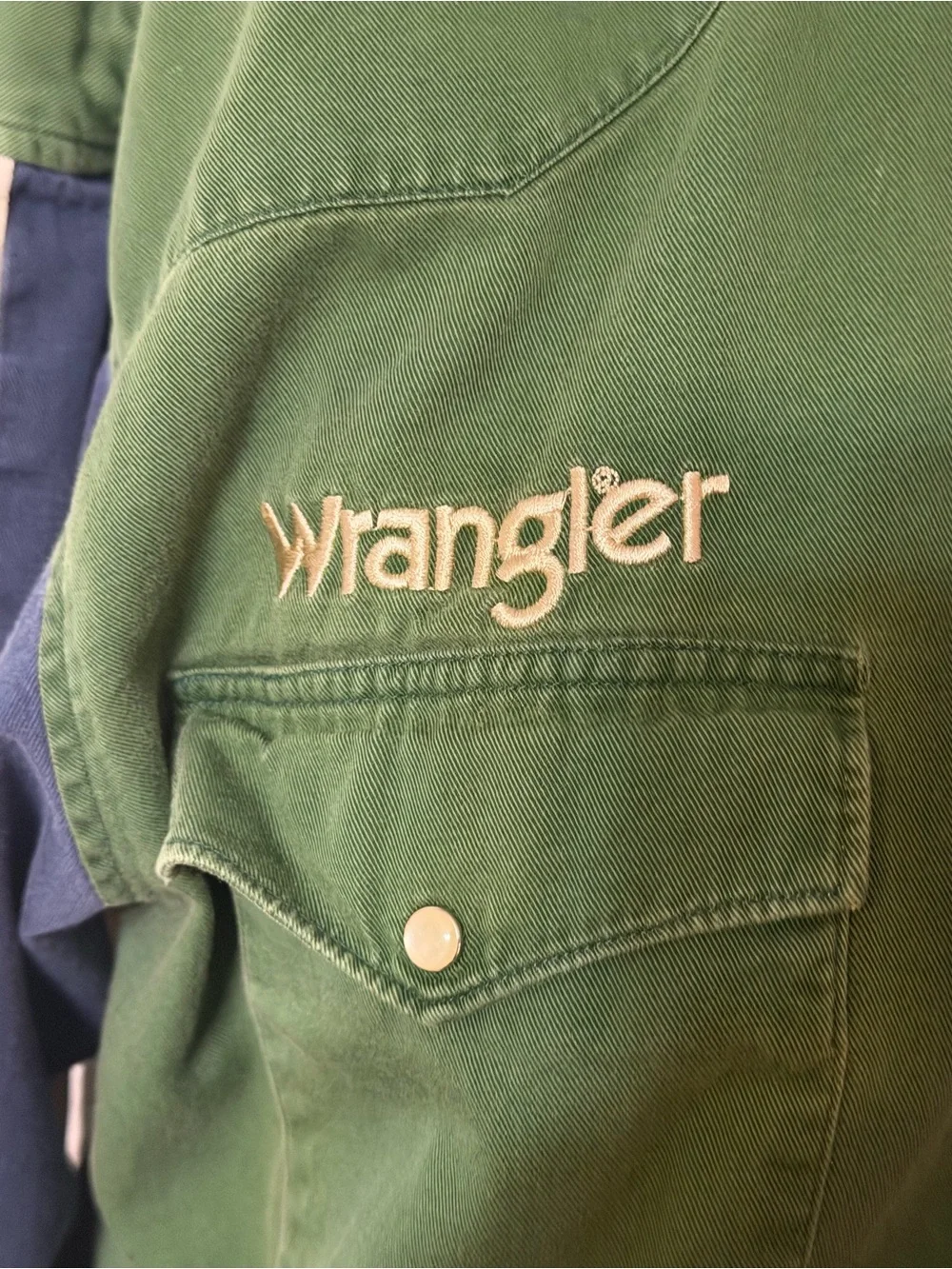 Wrangler Olive Green Flat Front Men's Shorts